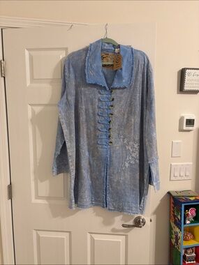 A Rare Bird Button Down Long Jacket